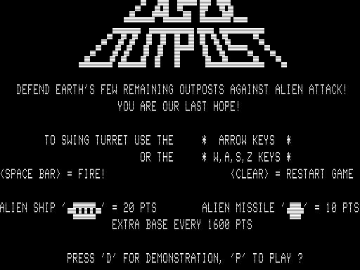 Game cover: Laser Outpost