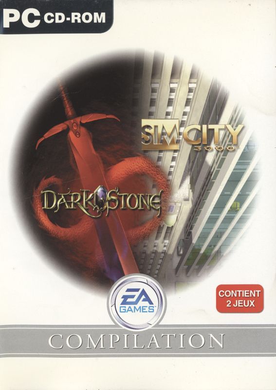 Game cover: Darkstone / SimCity 3000