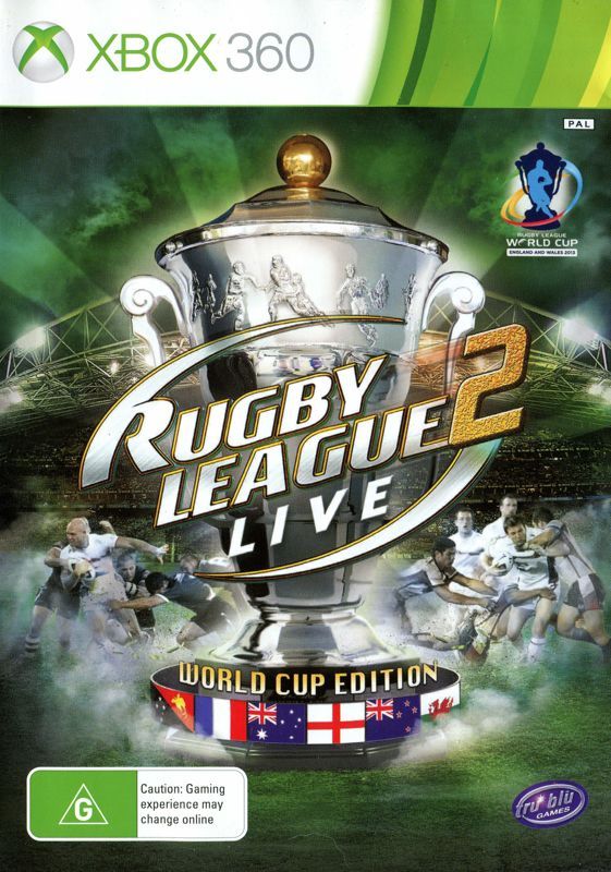 Game cover: Rugby League Live 2: World Cup Edition