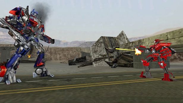 Game cover: Transformers: The Game