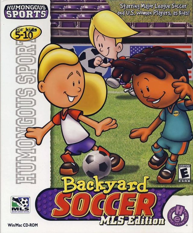 Game cover: Backyard Soccer MLS Edition