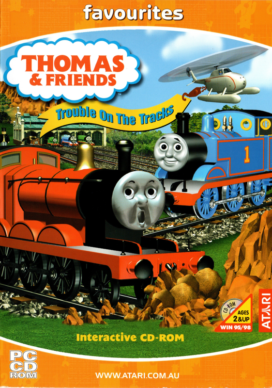Game cover: Thomas & Friends: Trouble on the Tracks