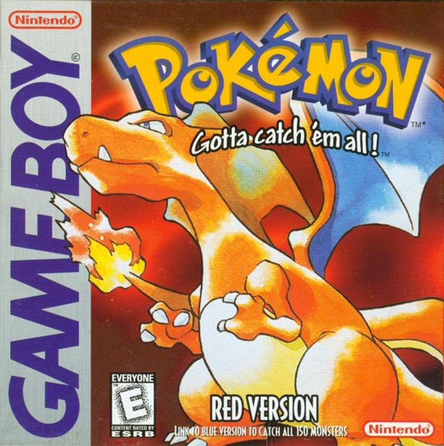 Game cover: Pokémon Red Version