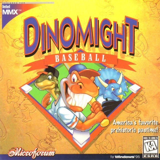 Game cover: DinoMight Baseball