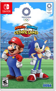 Game cover: Mario & Sonic at the Olympic Games: Tokyo 2020