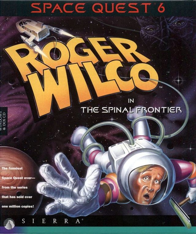 Game cover: Space Quest 6: Roger Wilco in the Spinal Frontier