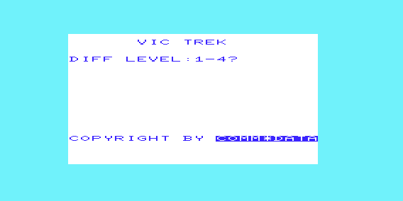 Game cover: Vic Trek
