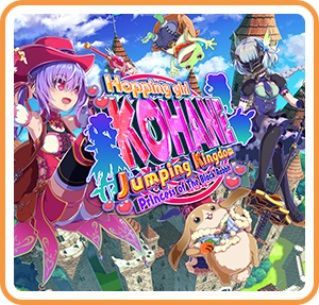 Game cover: Hopping Girl Kohane Jumping Kingdom: Princess of the Black Rabbit