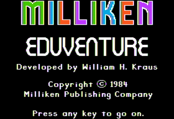 Game cover: Adventure Alpha