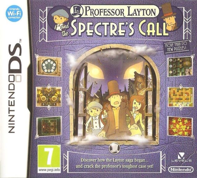Game cover: Professor Layton and the Last Specter