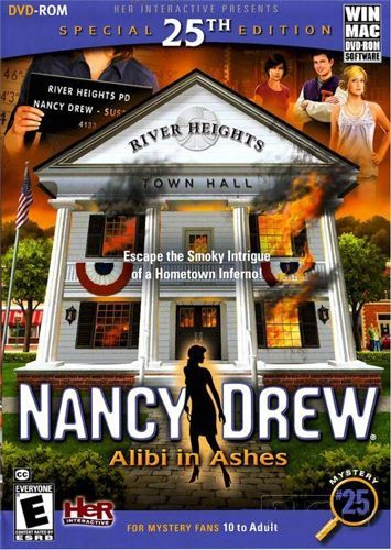 Game cover: Nancy Drew: Alibi in Ashes