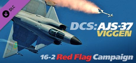 Game cover: DCS World: AJS-37 Viggen - 16-2 Red Flag Campaign