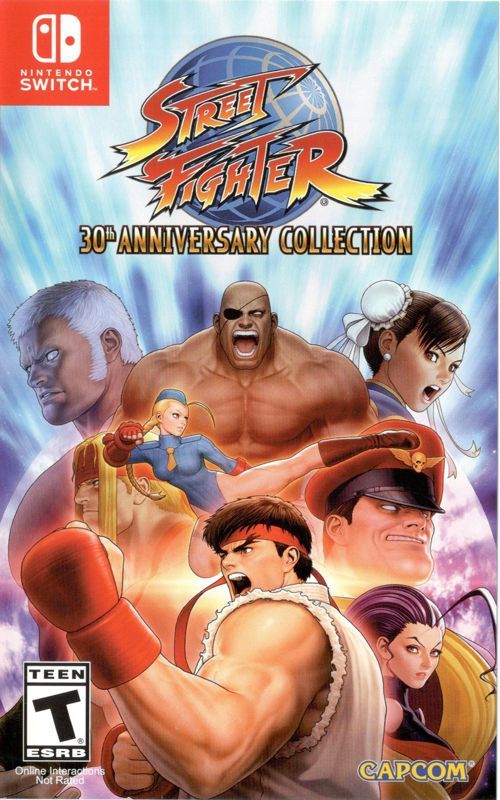 Game cover: Street Fighter: 30th Anniversary Collection