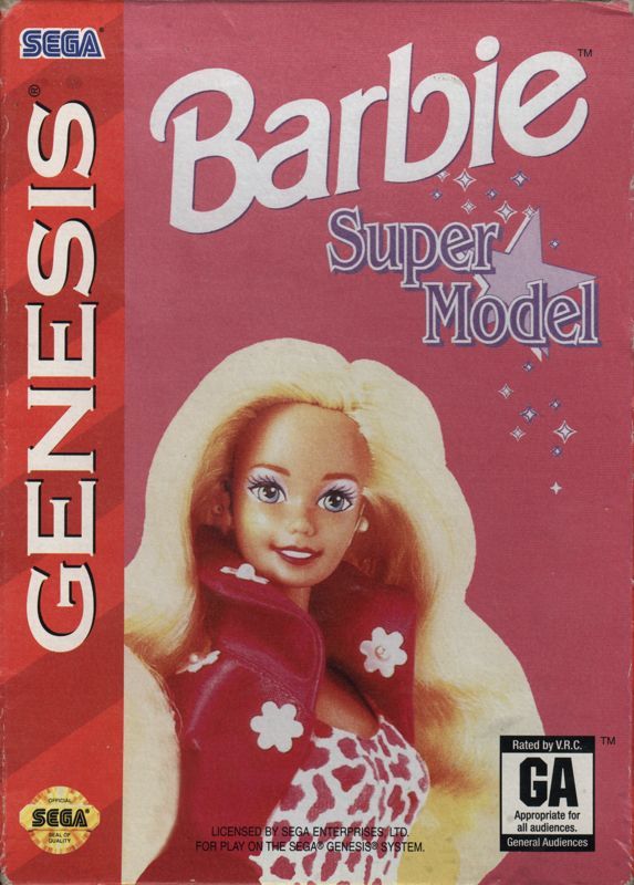 Game cover: Barbie Super Model