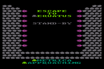 Game cover: Escape to Equatus