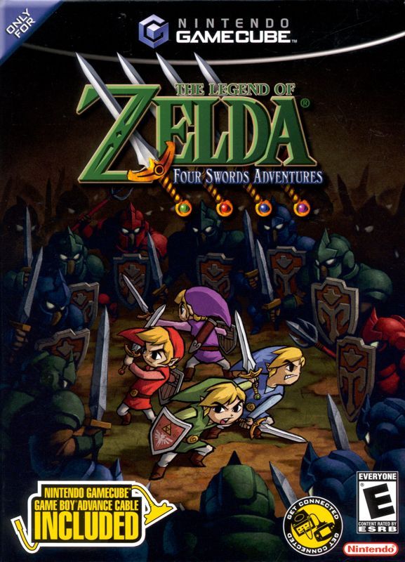 Game cover: The Legend of Zelda: Four Swords Adventures