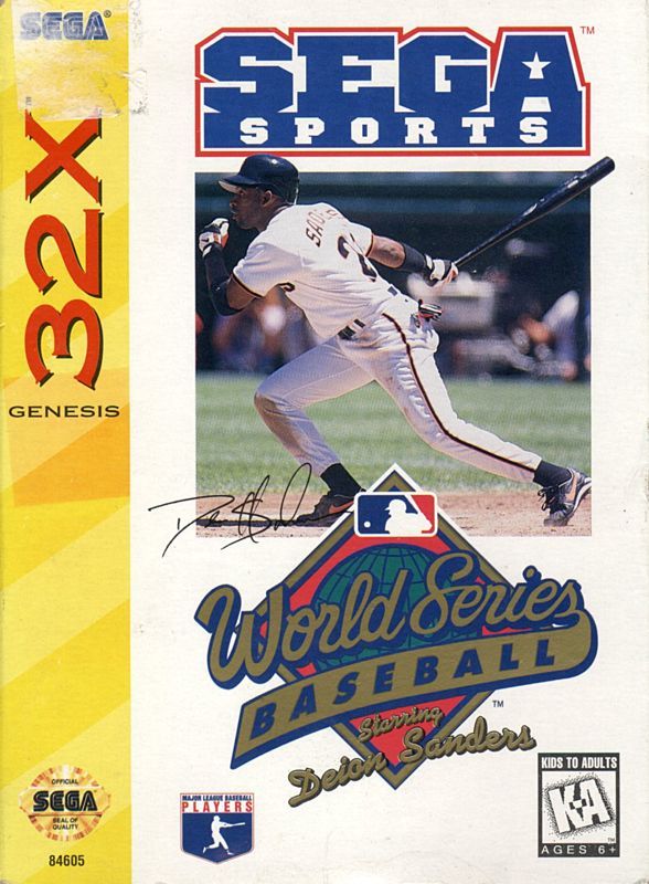 Game cover: World Series Baseball starring Deion Sanders