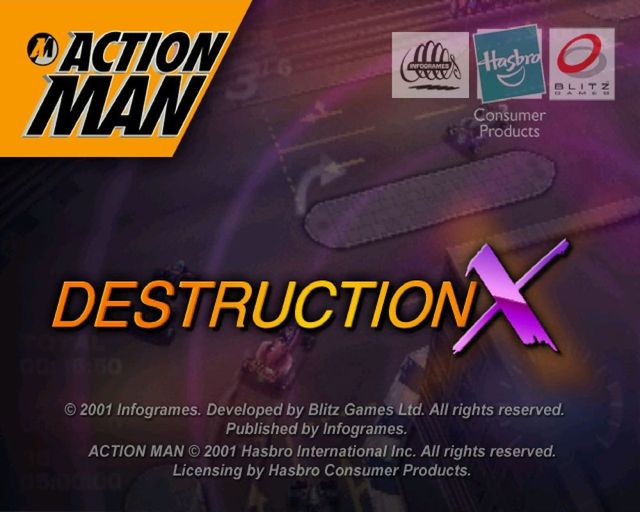 Game cover: Action Man: Destruction X