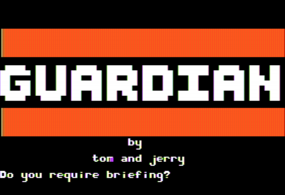 Game cover: Guardian