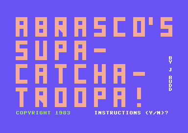 Game cover: Catcha Troopa