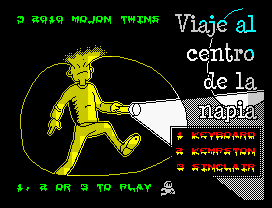 Game cover: Viaje al centro de la napia