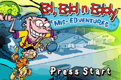 Game cover: Ed, Edd n Eddy: The Mis-Edventures