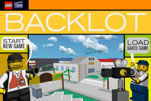Game cover: LEGO Studios: Backlot