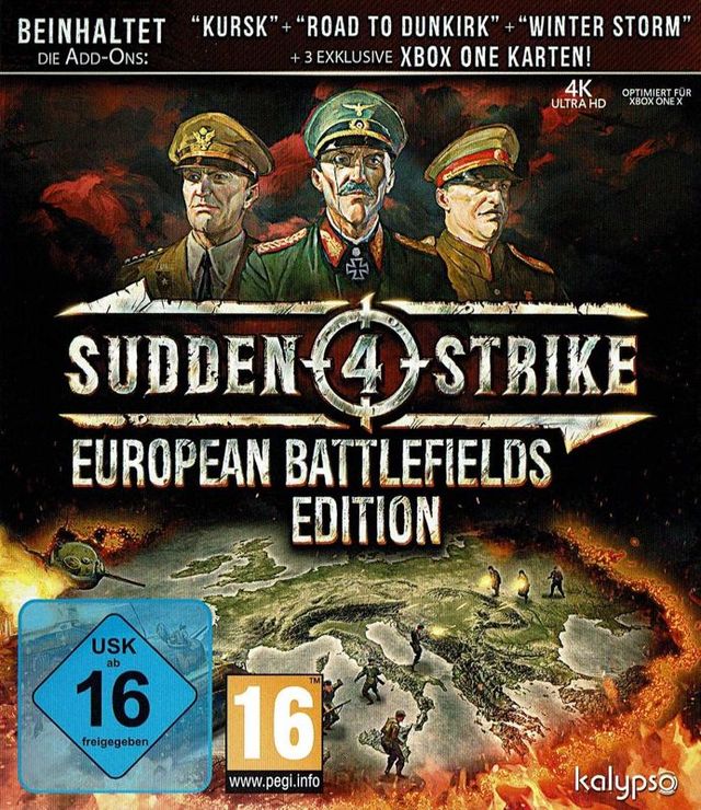 Game cover: Sudden Strike 4 (European Battlefields Edition)