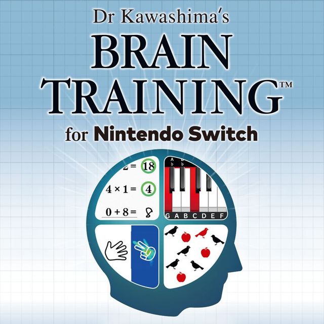Game cover: Dr Kawashima's Brain Training for Nintendo Switch