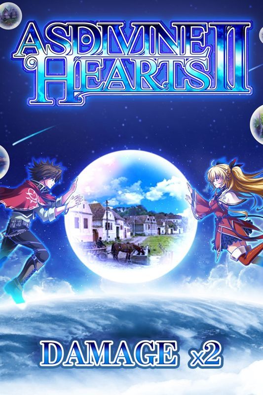 Game cover: Asdivine Hearts II: Damage x2